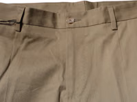 Brown Logo Men Casual Tapered Pants 4