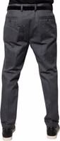 Gray Tapered Formal Dress Pants 3