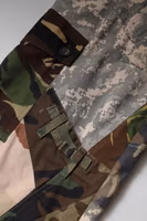Multicolor Patchwork Camouflage Cargo Pants 5