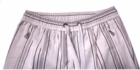 White Stripe Cotton Dress Skinny Pants 4