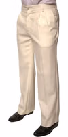 Off White Straight Dress Pants 2