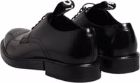 Black Patent Leather Derby Lace Up Formal Dress Shoes 4