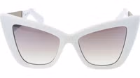 White Acetate Sunglasses 2