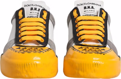 Multicolor Leather DNA Low Top Sneakers Shoes