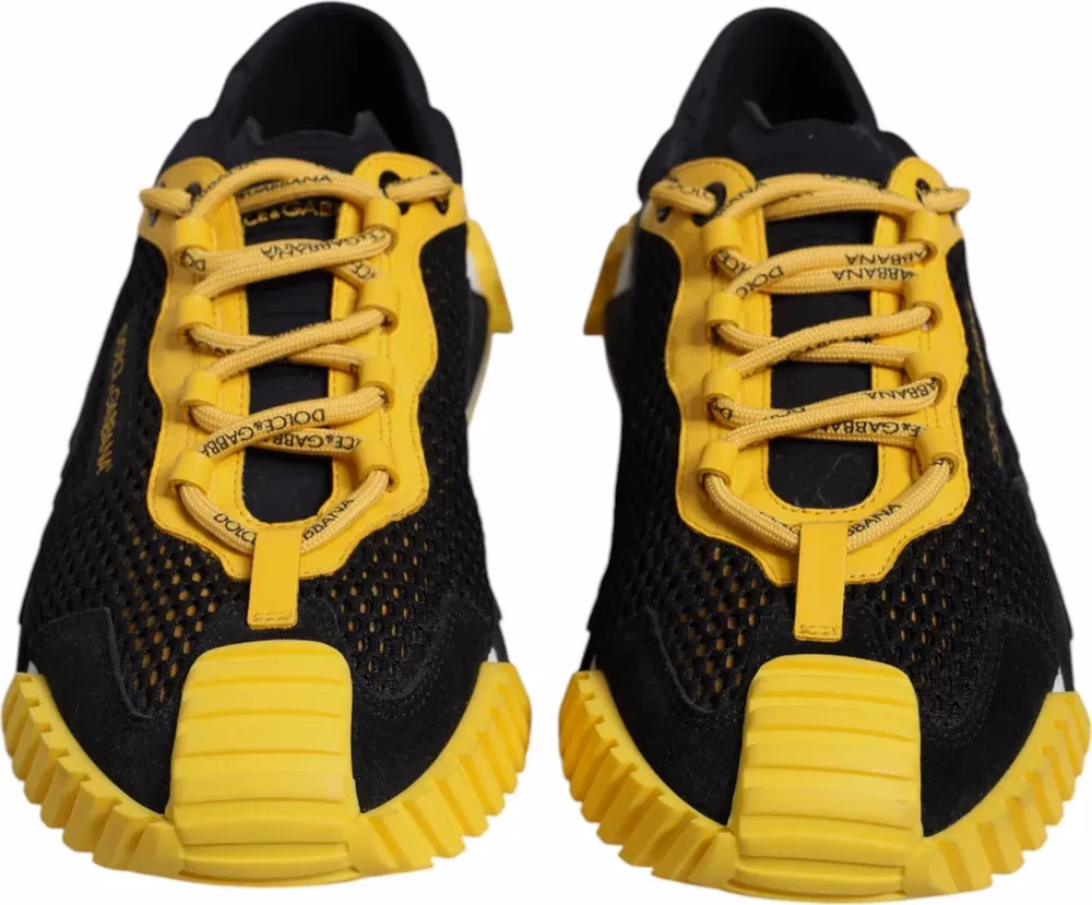 Black Yellow Low Top NS1 Sneakers Shoes