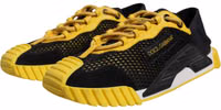 Black Yellow Low Top NS1 Sneakers Shoes 2
