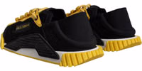 Black Yellow Low Top NS1 Sneakers Shoes 3