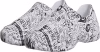 White Black Graffiti Daymaster Sneakers Shoes 3