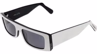 White Plastic Sunglasses 1