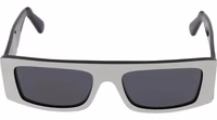 White Plastic Sunglasses 2