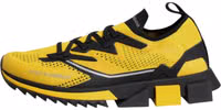 Yellow SORRENTO Sport Stretch Sneakers Shoes 5