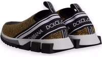 Gold Rhinestones Sorrento Sneakers Shoes 4