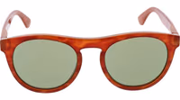 Orange Plastic Sunglasses 2
