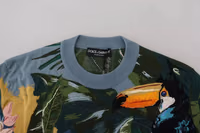 Jungle Wool Silk Pullover Logo Sweater 3