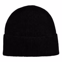 Black Marabou Cap (Baseball Hat) 3
