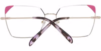 Rose Gold Metal & Plastic Glasses (Frames) 3