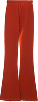 Red Cotton Athletic Pants 2