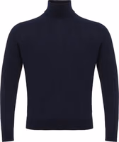 Blue Cashmere Turtleneck 1