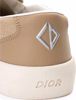 Beige Leather Slip-On Loafers 4