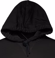 Black Cotton Hooded DG Shield Pullover Sweater 2