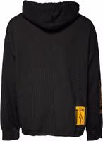 Black Cotton Hooded DG Shield Pullover Sweater 4