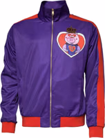 Purple Year Of The Pig Full Zip Bomber Sweater 2