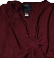 Maroon Jumper Keyhole Knit Pullover Sweater 5