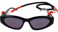 Black Polyamide Sunglasses 2