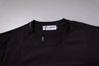 Dark Brown Logo Cotton Crew Neck T-shirt 4