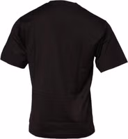 Dark Brown Logo Cotton Crew Neck T-shirt 3