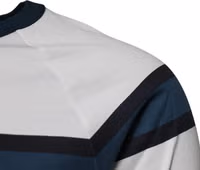 White Logo Print Cotton Men Crew Neck T-shirt 2