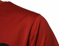 Red DG Logo Cotton Crew Neck T-shirt 2