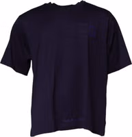 Navy Blue DG Logo Cotton Crew Neck T-shirt 1