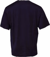 Navy Blue DG Logo Cotton Crew Neck T-shirt 3