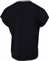 Dark Blue Logo Crown Cotton Crew Neck T-shirt 3