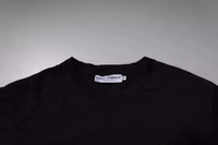 Black DG Logo Cotton Crew Neck T-shirt 4