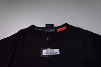 Black #DGMILLENNIALS Cotton Crew Neck T-shirt 4