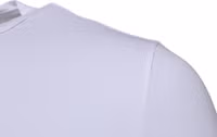 White Cotton Stretch Crewneck Underwear T-shirt 2