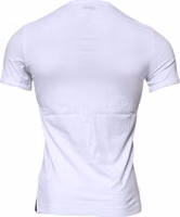 White Cotton Stretch Crewneck Underwear T-shirt 3