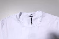 White Cotton Stretch Crewneck Underwear T-shirt 4