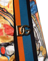 Multicolor Marble Satin Men Tracksuit Pants 5