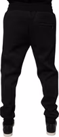 Black Polyester Men Jogger Sweatpants Pants 3