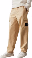 Beige Cotton Cargo Pants 2