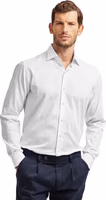 White Cotton Dress Shirt 2