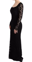 Black Cotton Cocktail Dress 2