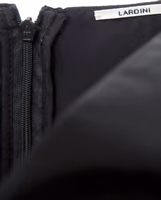 Black Polyester Cocktail Dress 5