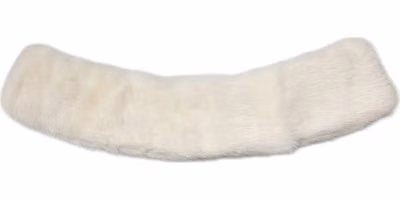 White Mink Fur Collar Women Neck Wrap Scarf