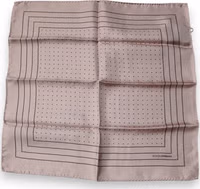 Pink Polka Dots Square Handkerchief Scarf 2