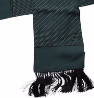 Dark Green Fantasy Fringes Neck Wrap Scarf 4