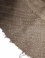 Beige Linen Wide Brim Bucket Hat 4